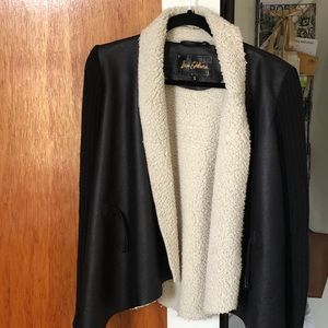 Sam Edelman Shearling Leather Jacket